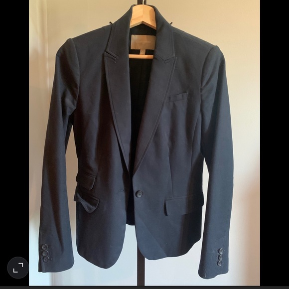 Dark navy blue blazer - Picture 1 of 9